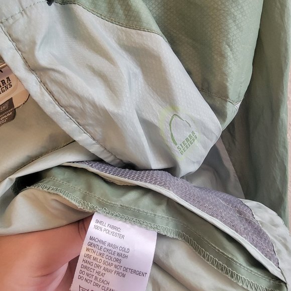 Sierra Designs green light wind/rain outdoor zip-up jacket - Picture 6 of 7